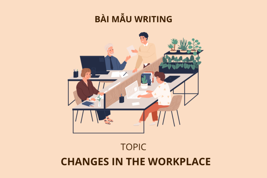 ảnh bìa bài mẫu IELTS chủ đề changes in the workplace