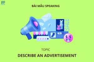 anh bia bai mau Describe an advertisement you remember well