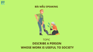 Describe a person whose work is useful to society