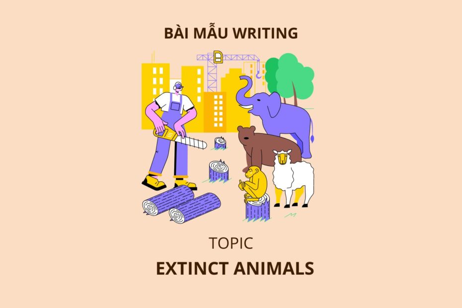 ảnh bìa Bài Mẫu IELTS Chủ Đề Extinct Animals