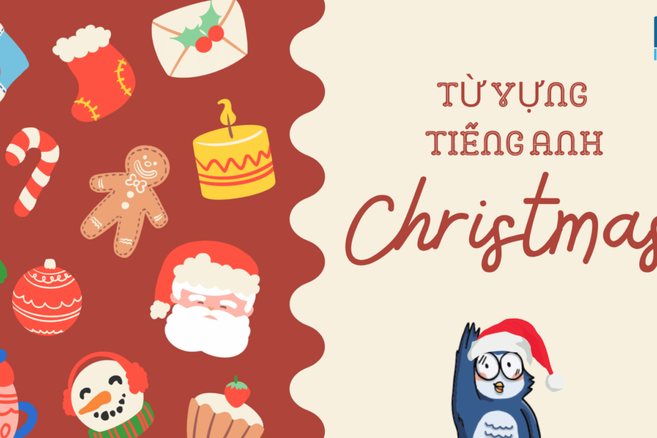 ảnh bìa từ vựng giáng sinh tiếng anh