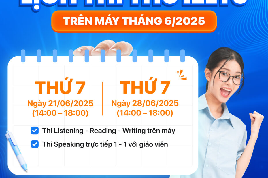 lịch thi thử tháng 6 2025 vuông