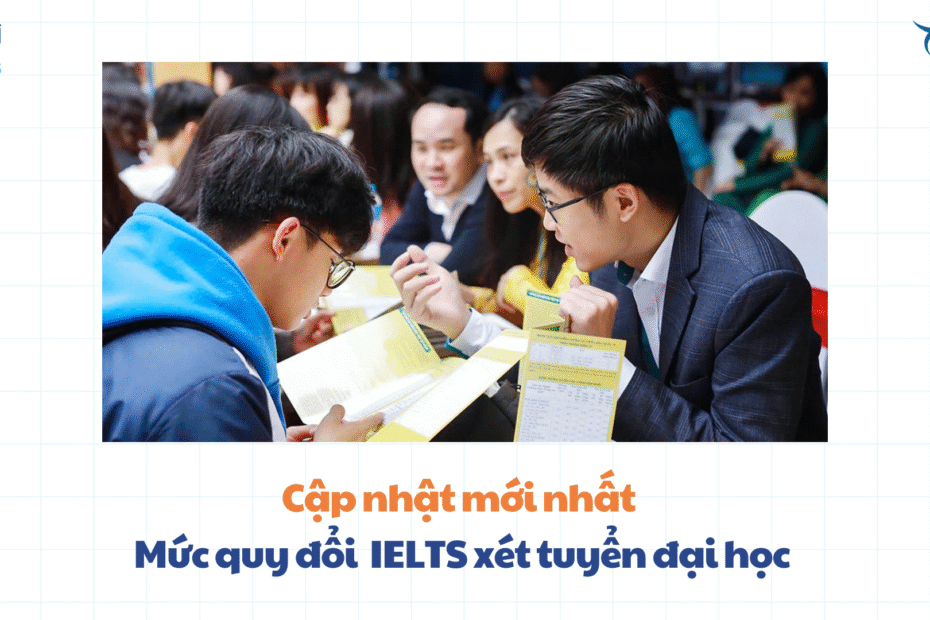 quy đổi điểm IELTS xét tuyển đại học